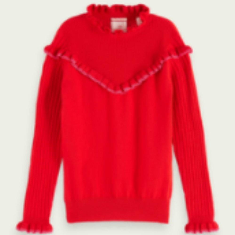 Scotch and Soda Ruffled Sweater